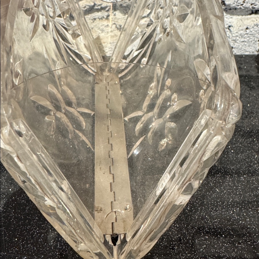 50s Elegant Lucite Clear Clutch Bag - Picture 10 of 13